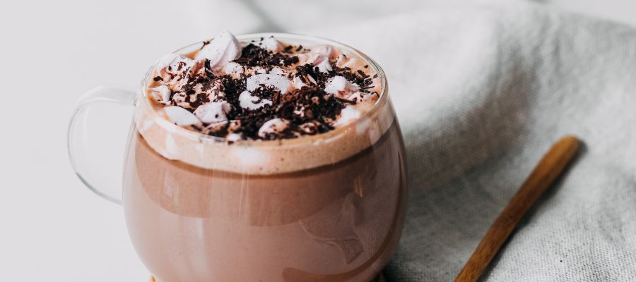 hot beauty chocolate with collagen